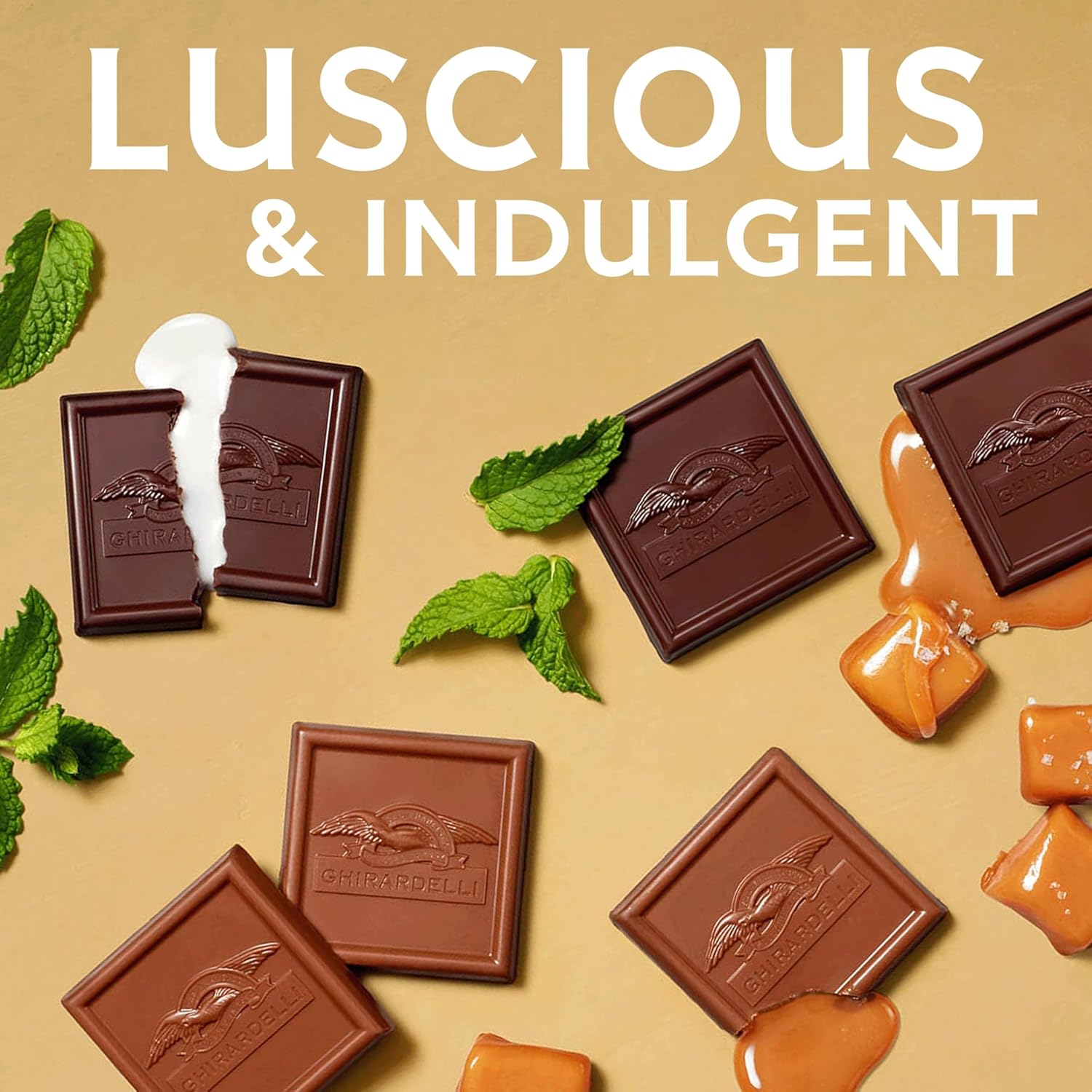 Ghirardelli Chocolate Squares, Premium Assortment, 15.77 Oz Bag