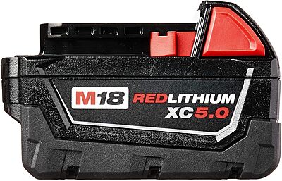 Milwaukee 48-11-1850 M18 Redlithium 5.0Ah Bat Pack