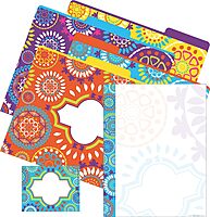 Barker Creek Get Organized Office Kit with Letter-Size File Folders, Computer Paper & Self-Adhesive Labels