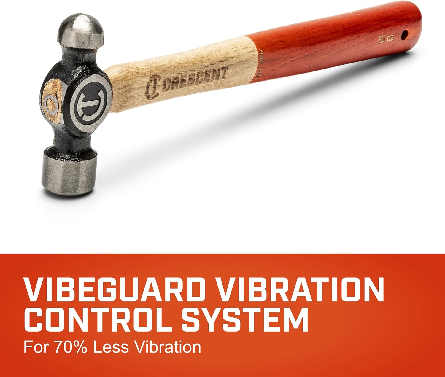 Tools Crescent - Crescent 16 Oz. Wood Ball Peen Hammer (CHWBP16)