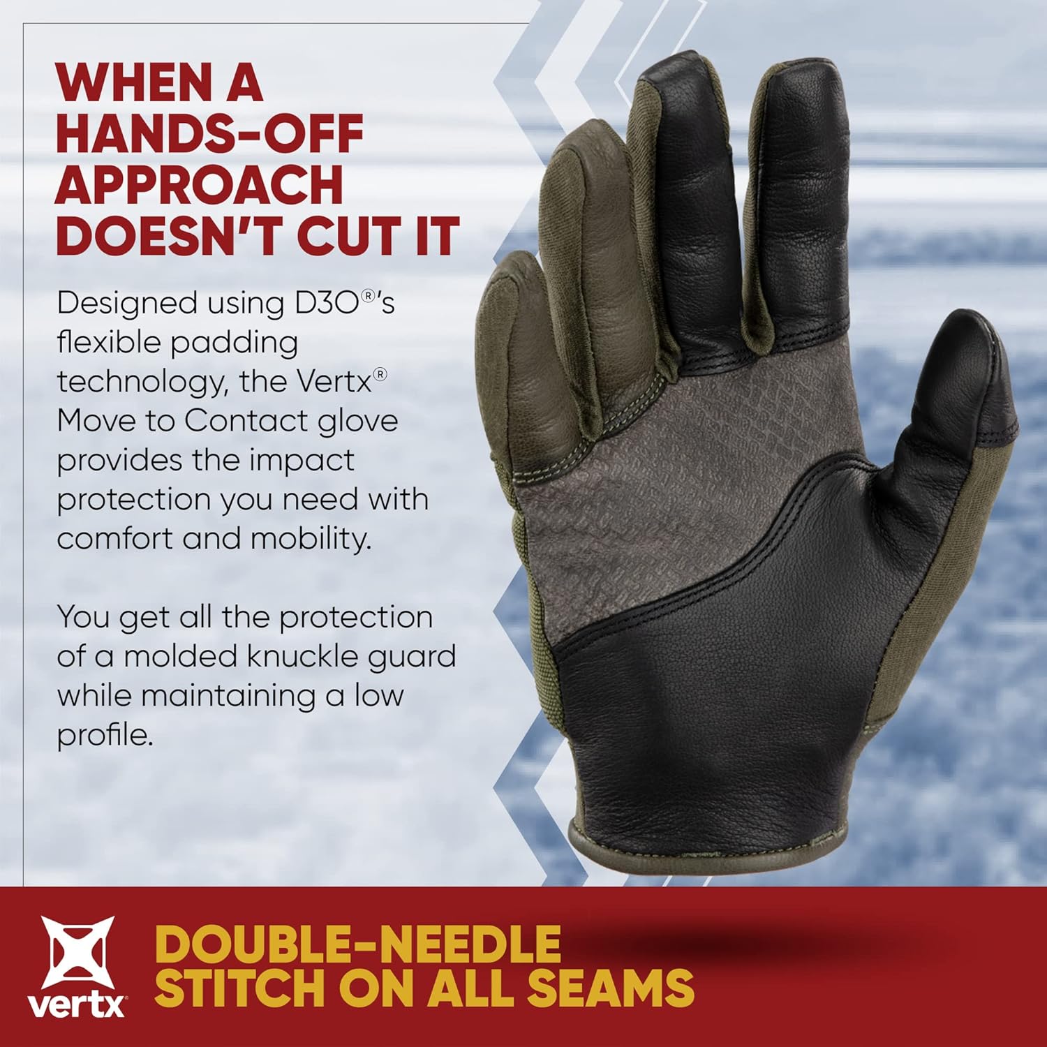 VERTX Move to Contact Mens Tactical Gloves