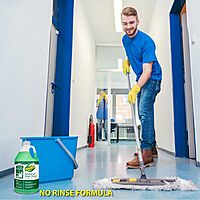 OdoBan Professional Series Neutral pH No Rinse Floor Cleaner Concentrate, 1 Gallon 128 Fl Oz (Pack of 1) Concentrate