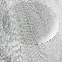 Floortex Desktex Anti-Microbial Circular Table Mats, 12in Diameter, Pack of 2, Fresh Mist