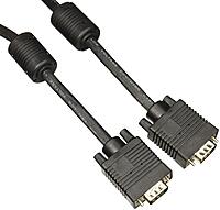 Rocstor Premium High-Resolution SVGA/VGA Monitor Cable, Black (Y10C122-B1)
