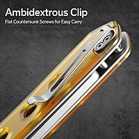 CIVIVI Vision FG Folding Pocket Knife – Superlock EDC 3.54" Reverse Tanto