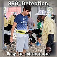 Garrett SuperWand Metal Detector for Adults, Professional, Made in The USA, Security Wand, Scans All Metals