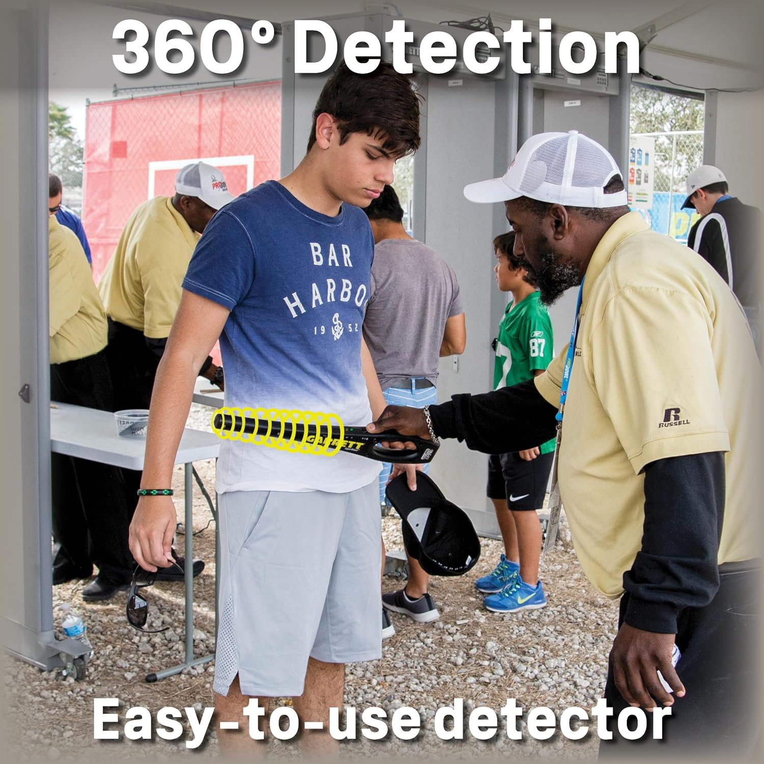 Garrett SuperWand Metal Detector for Adults, Professional, Made in The USA, Security Wand, Scans All Metals