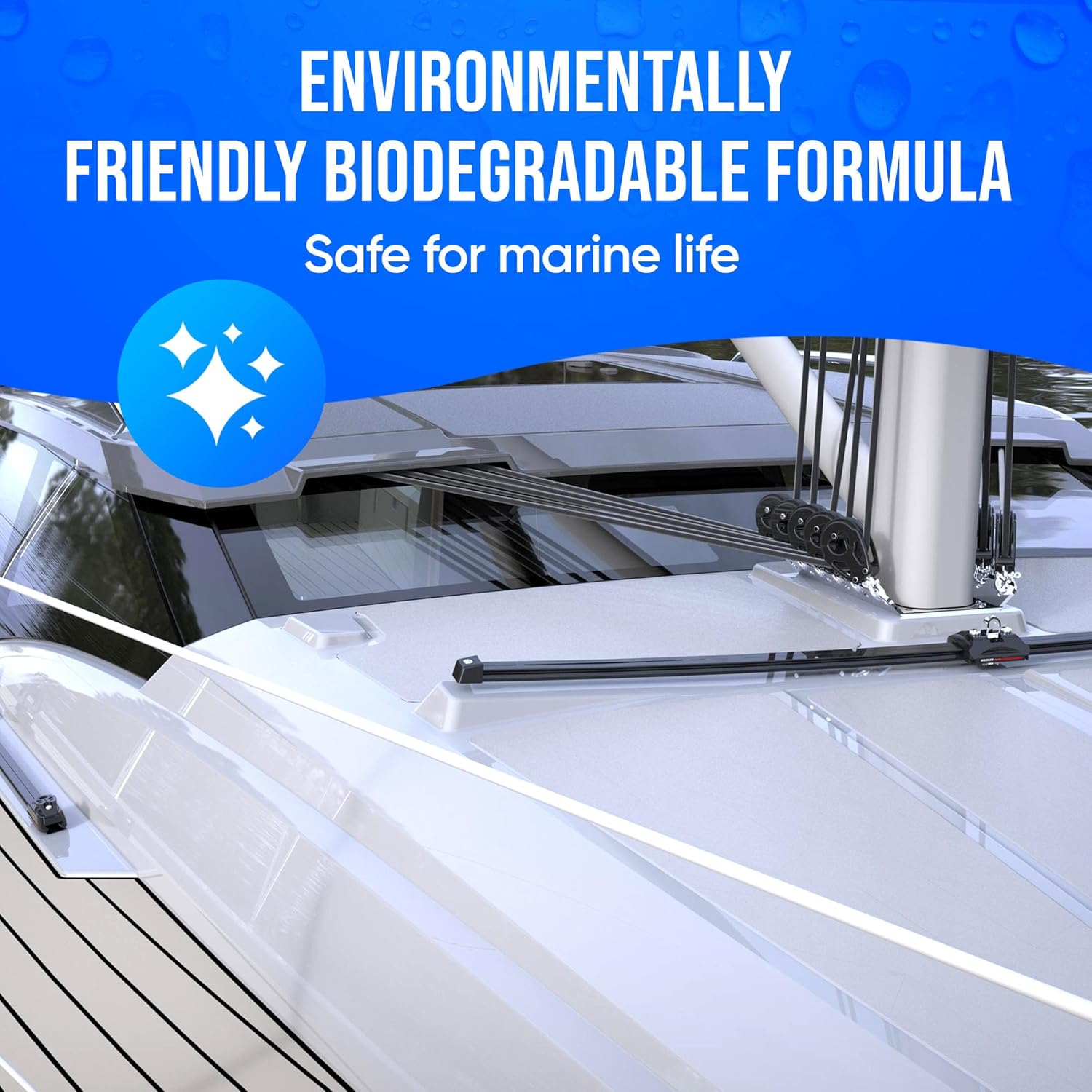 Purpleicious Ultimate Boat Wash (Quart) Premium Boat Cleaner, Marine Grade Boat Soap, Effective Boat Hull & Seat Cleaner