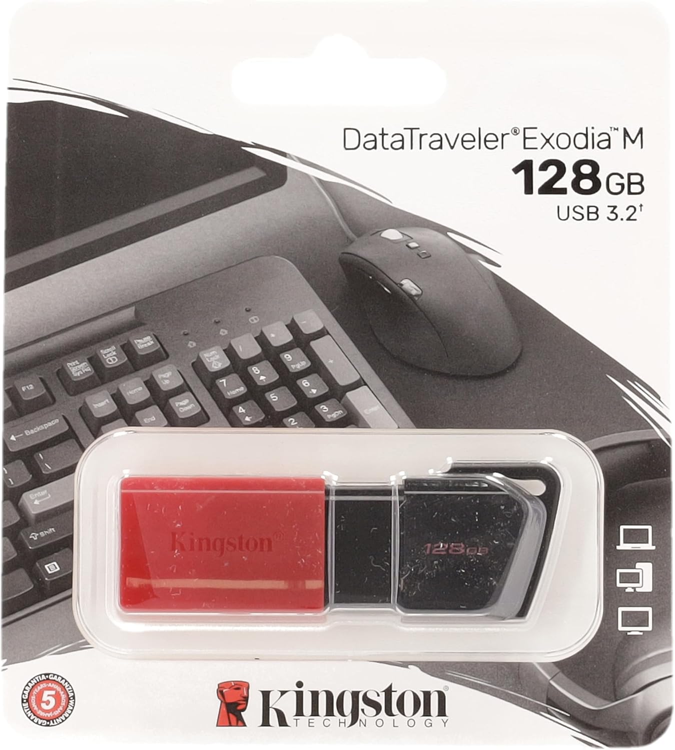 Kingston DataTraveler Exodia M USB 3.2 Gen 1 Flash Drive