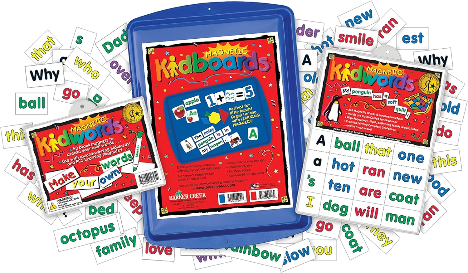 Barker Creek Learning Magnets Activity Kit