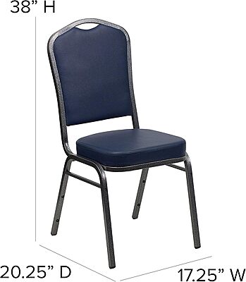 Flash Furniture HERCULES Series Crown Back Stacking Banquet Chair