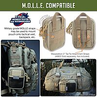 MAXPEDITION Double-Decker EDC Pocket Organizer (5” x 2.5” x 7”)
