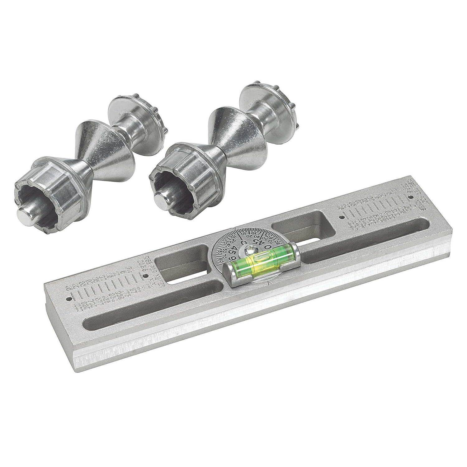 Jackson Safety Durable, Lightweight Cast Aluminum #33 Universal Levels with Two 25 lbs. Pull, Cast-In Magnets