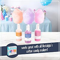 Nostalgia Classic Countertop Cotton Candy Machine, Manual, Retro Vintage Candy Maker Includes 2 Reusable Cones & Scoop