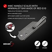 BÖKER PLUS Fragment Mini EDC Keychain Folding Knife