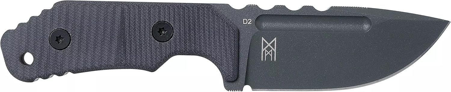 BÖKER PLUS Little Dvalin Fixed Blade EDC Knife - D2 Tanto - G10 - Kydex Sheath