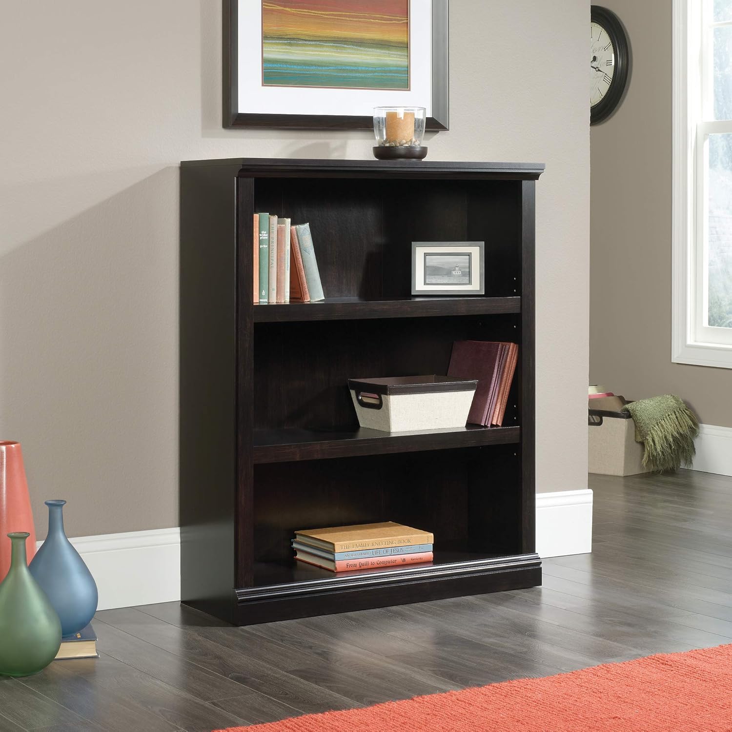 Sauder Select 3-Shelf Bookcase