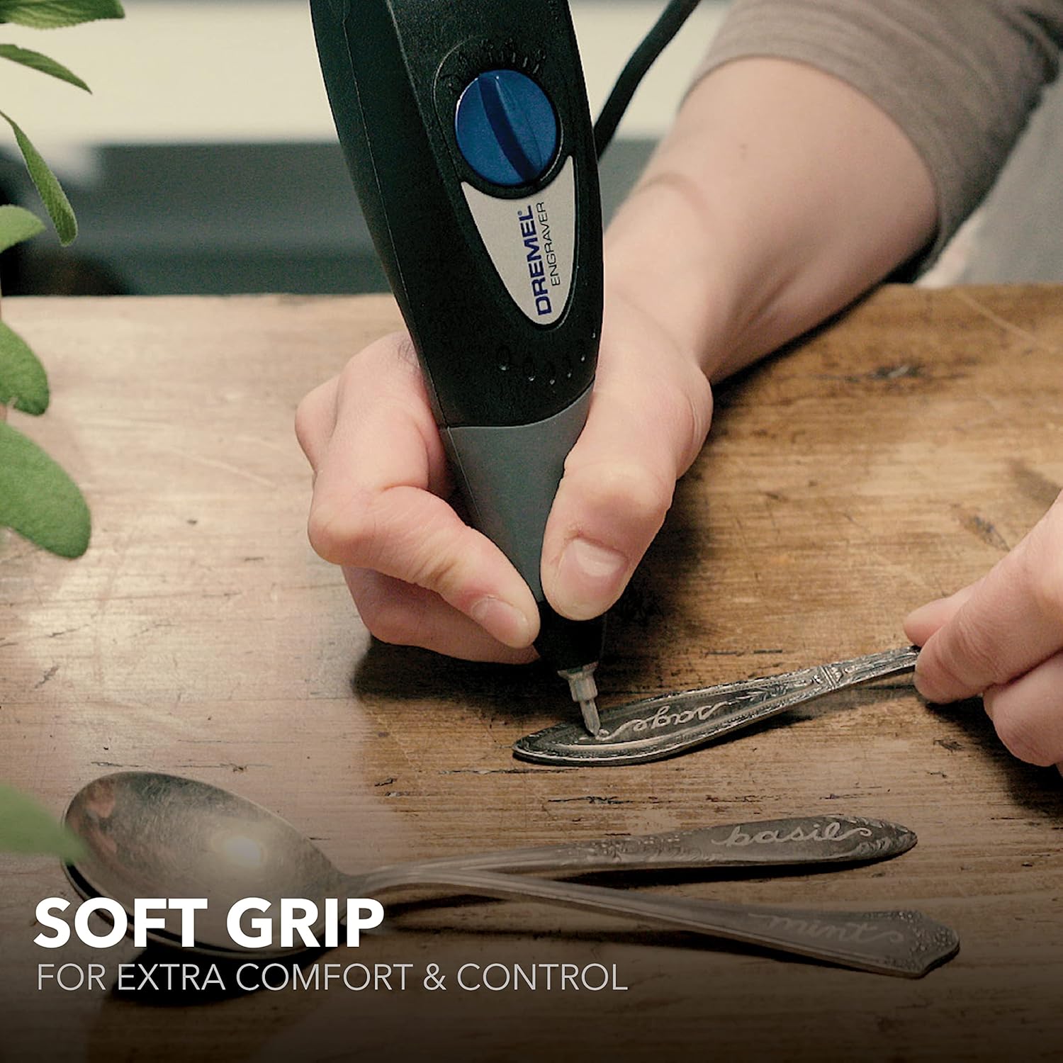 Dremel 120-Volt Engraver Rotary Tool with Stencils - Crafting Machine Perfect for DIY Personalizing and Engraving Leather