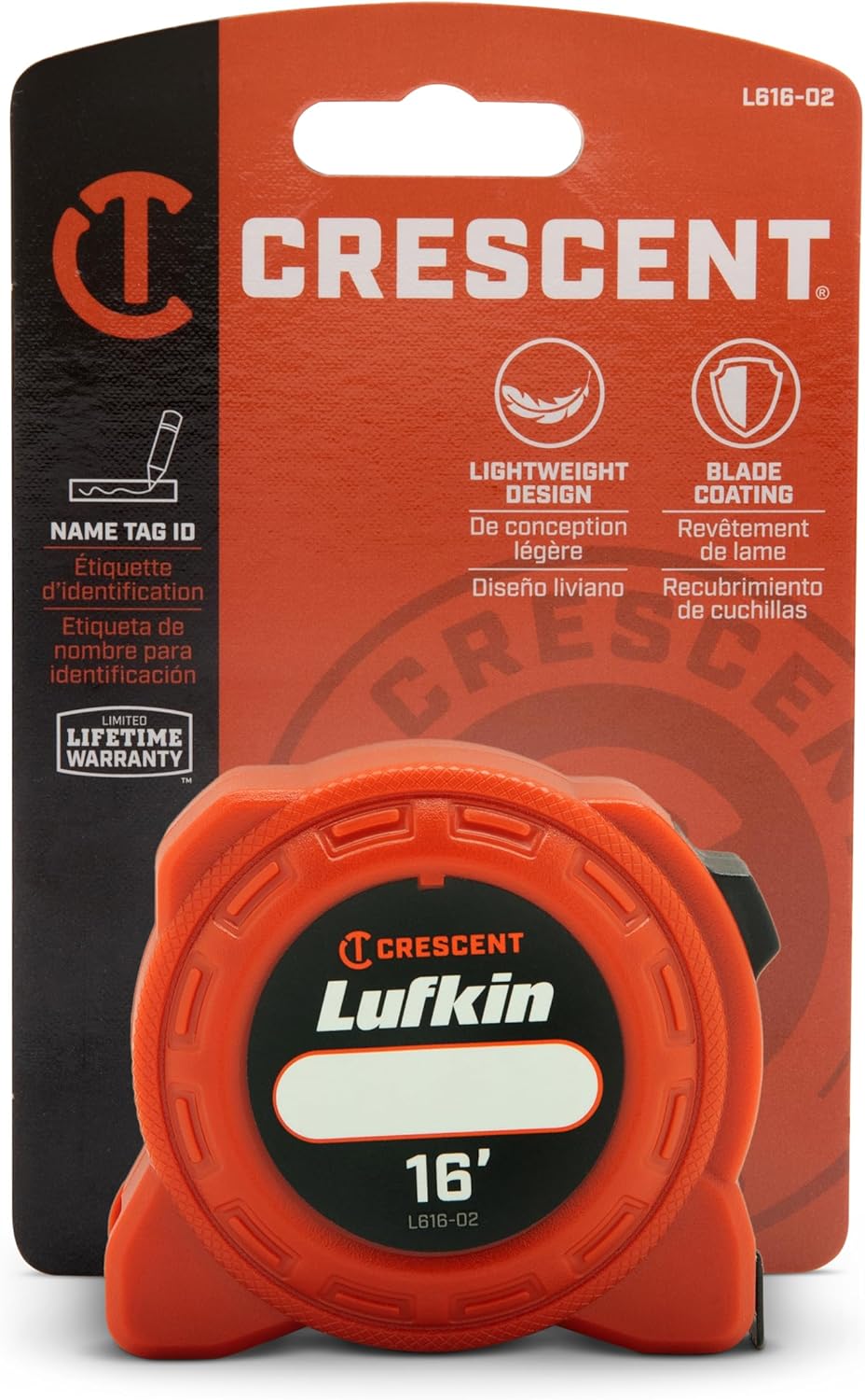 Lufkin 16' Power Tape - L616-02