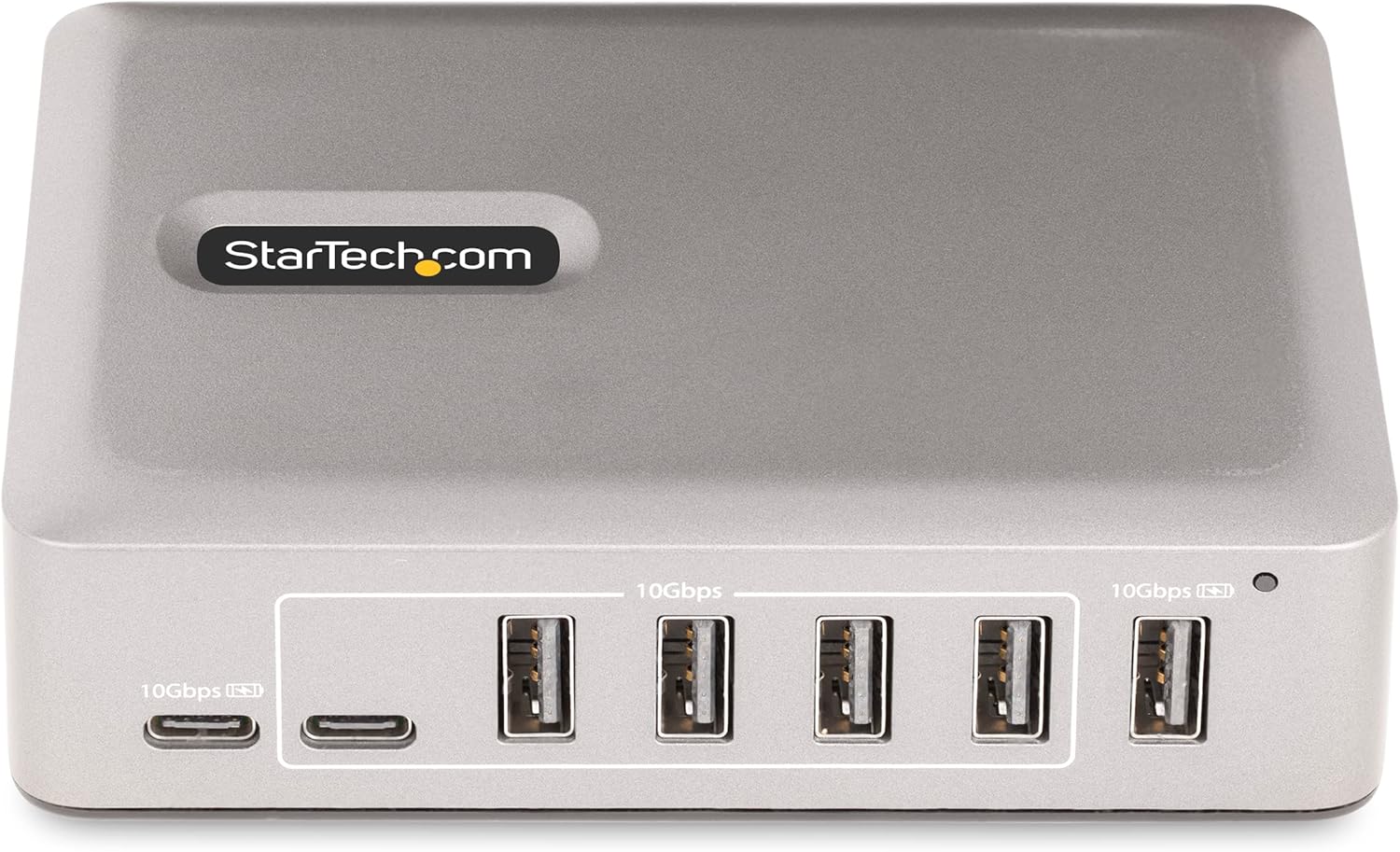 StarTech.com 7-Port USB-C Hub - 5X USB-A/2x USB-C - Self-Powered with65W Power Supply - USB 3.1 10Gbps