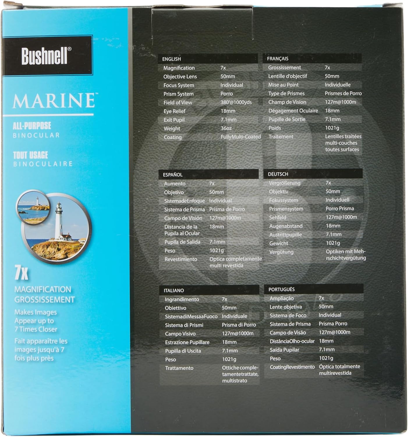 BUSHNELL Marine 7x50 Waterproof/Fogproof Binoculars