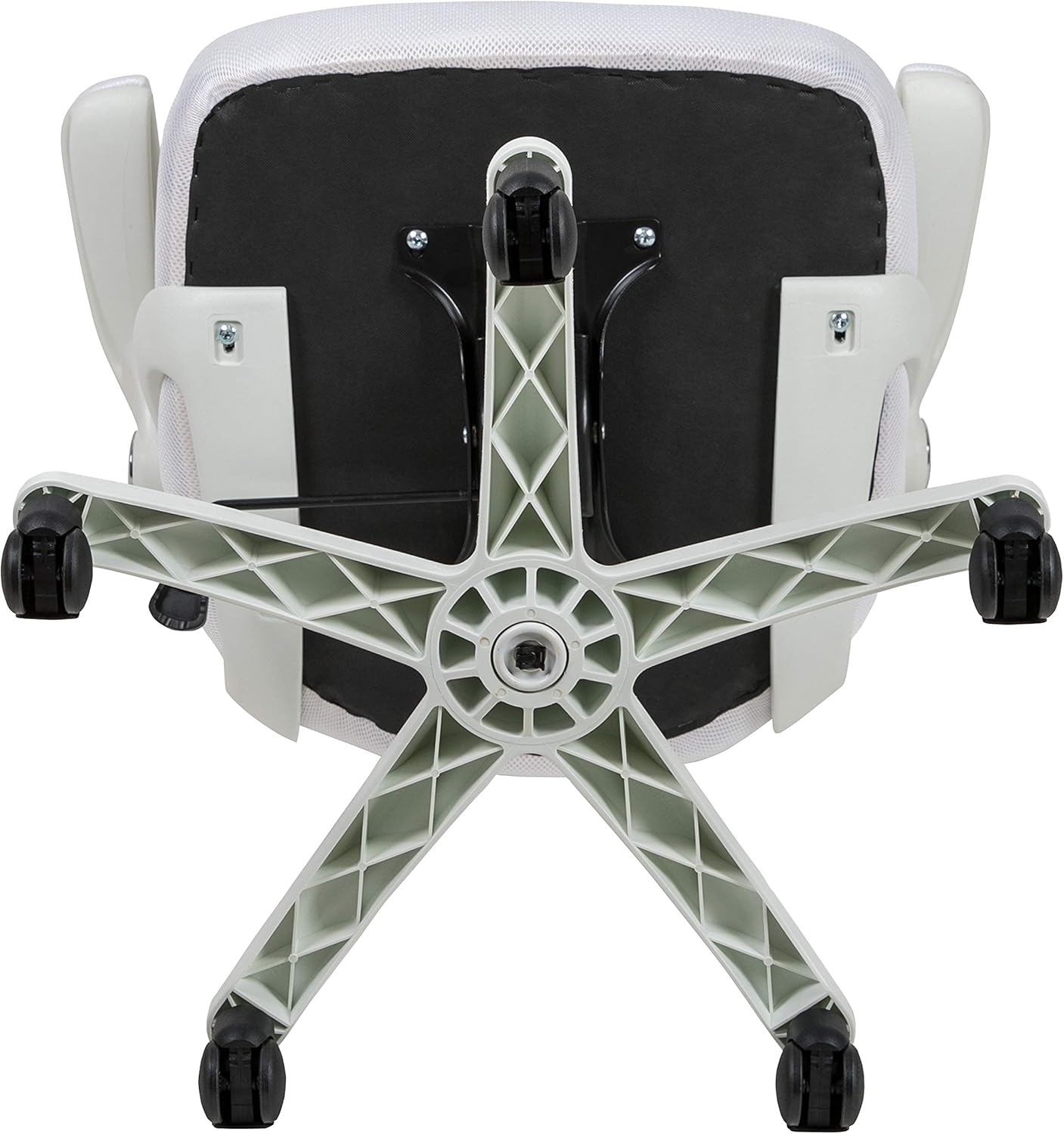 Flash Furniture Porter High-Back Mesh Ergonomic Swivel Office Chair with Adjustable Lumbar Support and Flip-Up Armrests