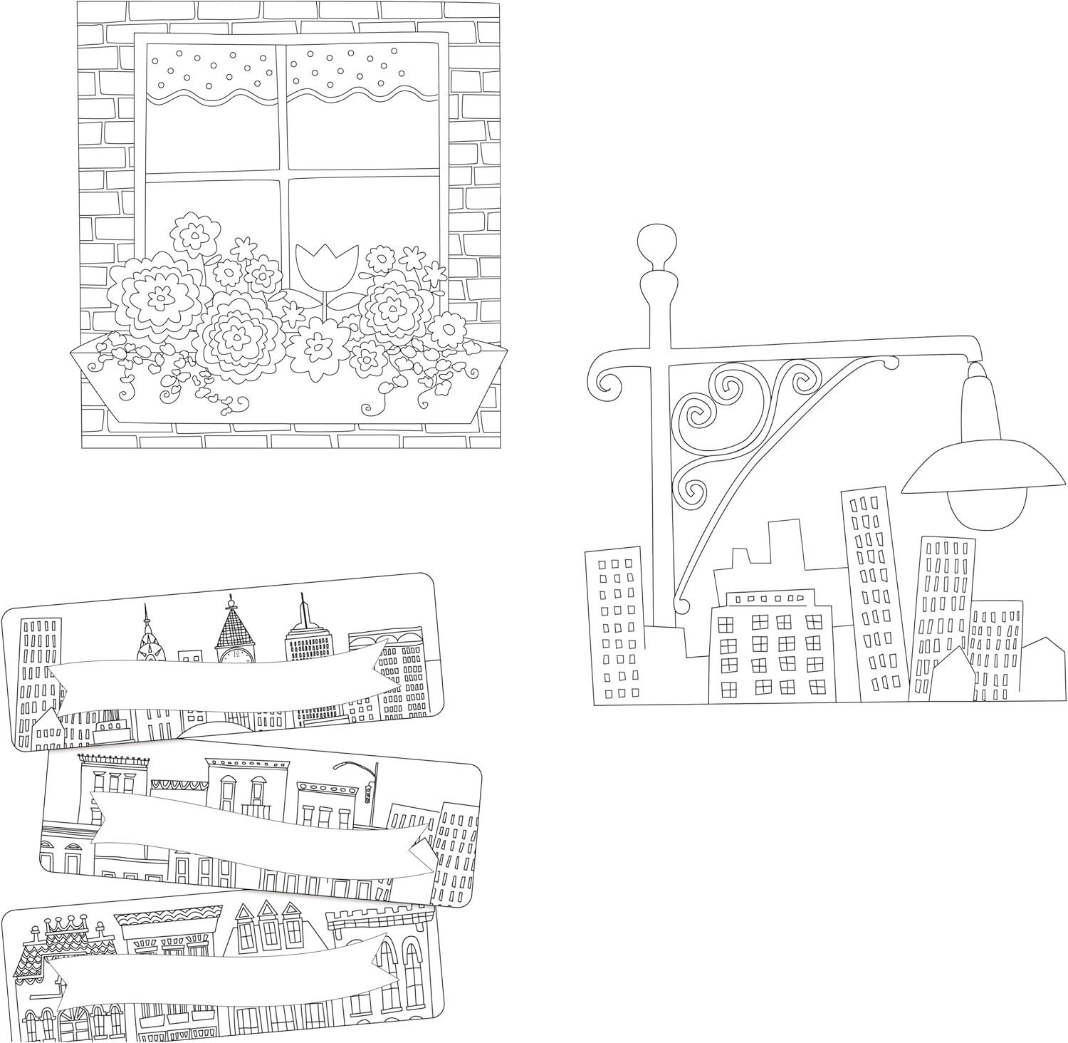 BARKER CREEK Double-Sided Cut-Out Accents