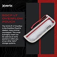 VERTX Overflow Mesh Zipper Pouch for Tactical Gear and EDC
