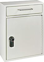MAIL BOSS Key Boss Heavy-Duty High Security 105-Position Locking Key Cabinet & Drop Box