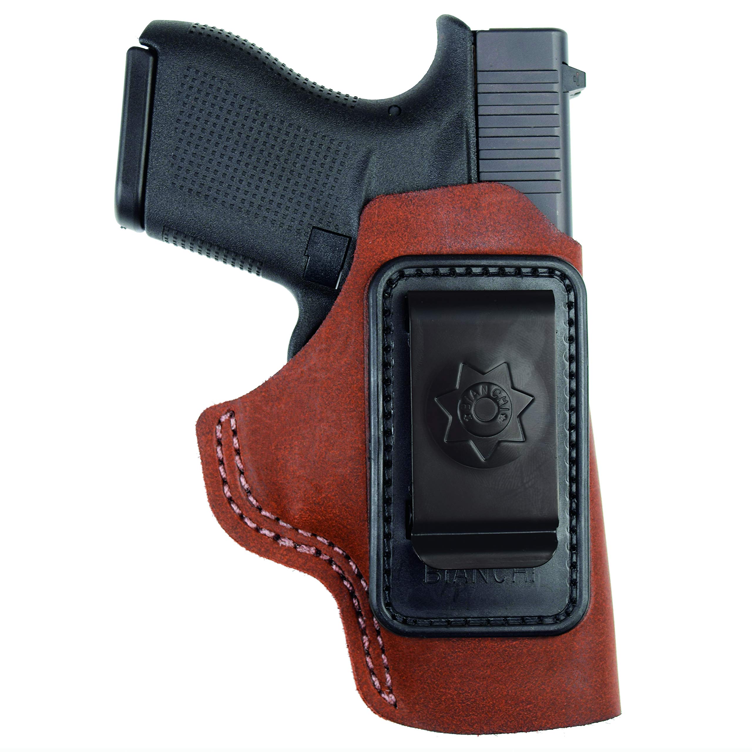 BIANCHI Model 6 Inside Waistband Suede Holster