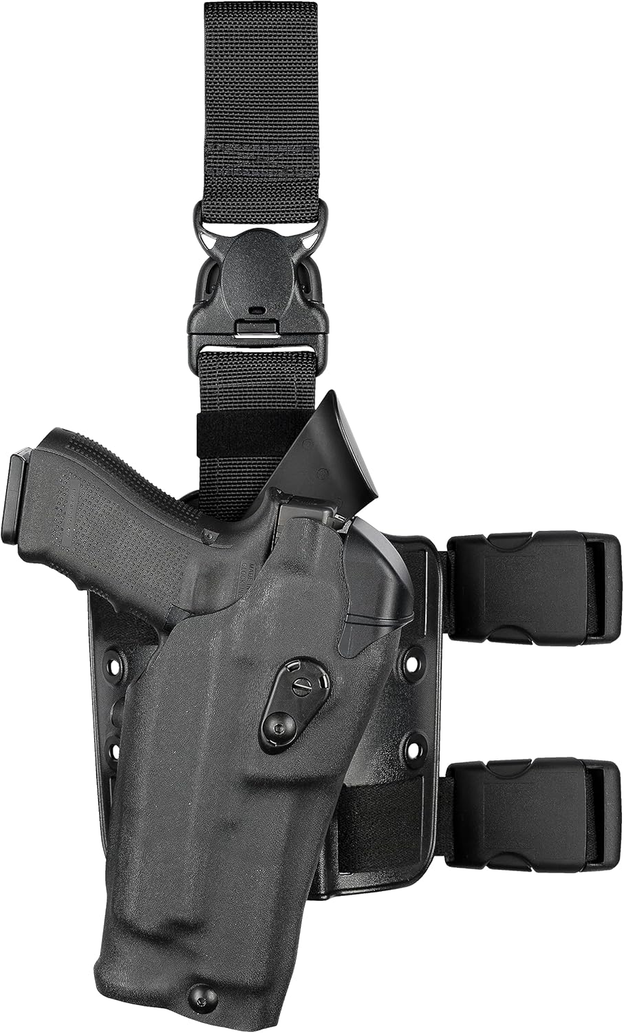 SAFARILAND 6385 ALS OMV Tactical Holster w/ Quick Release Leg Strap