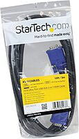 StarTech.com Ultra Thin KVM Cable - VGA with Integrated Keyboard/Mouse