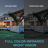 Gyration 1080P Wireless Security WiFi Cameras for Home Security, Wireless Outdoor with Motion Detection