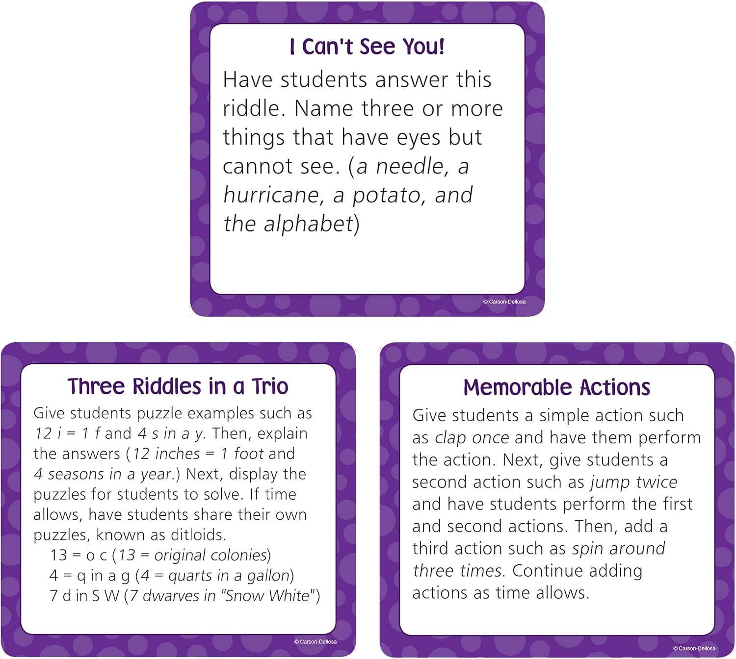 Carson-Dellosa Brain Breaks Curriculum Cut-Outs, Brain Benders, Grades K-5