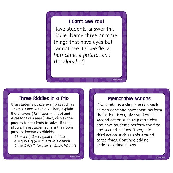 Carson-Dellosa Brain Breaks Curriculum Cut-Outs, Brain Benders, Grades K-5