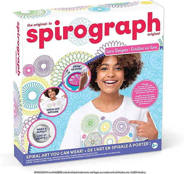 Spirograph Fabric Designer