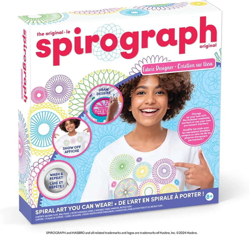Spirograph Fabric Designer