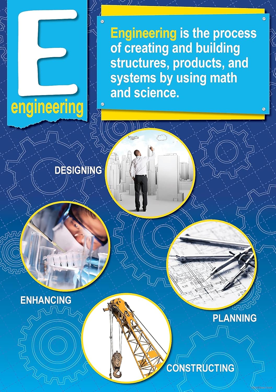 Barker Creek STEM/STEAM Poster Set 13-3/8" x 19"