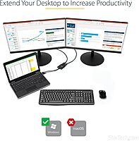 StarTech.com Mini DisplayPort to DisplayPort MST Hub