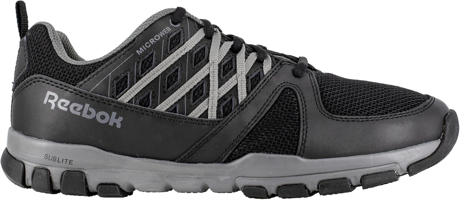 REEBOK Sublite Work Women's Oxford Slip-Resistant Shoe