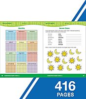 Complete Book of Spanish Workbook for Kids, Grades 1-3 Spanish Learning, Basic Spanish Vocabulary, Alphabet, Numbers, Colors