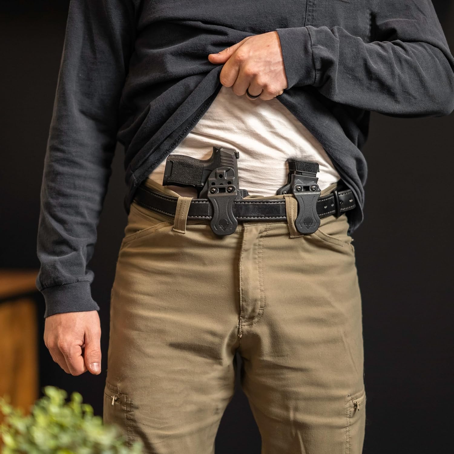 Alien Gear Photon Mag Carrier - Adjustable Cant, Retention, Ride Height - IWB/OWB Magazine Holder - Sidecar - Mag Holder