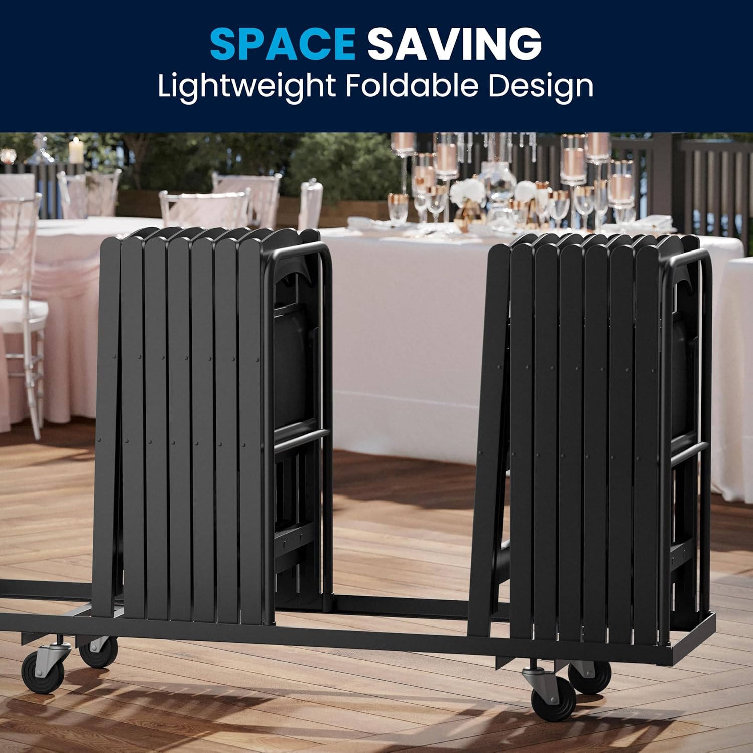 Flash Furniture Hercules Series Folding Chair - Resin Event Chair