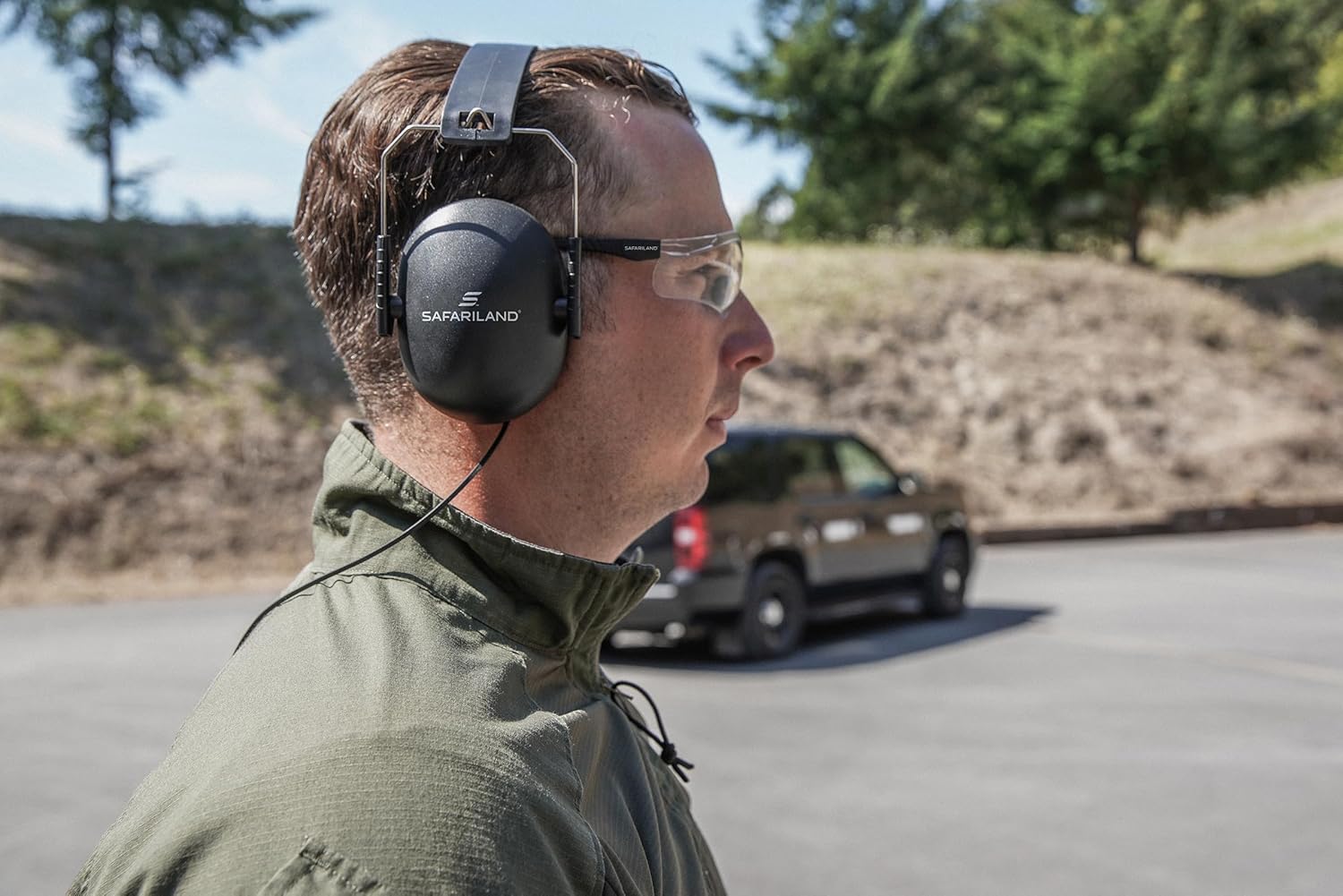 Safariland Impluse Range Kit - Includes Foam Impulse Hearing Protection, Ultra Compact Earmuffs