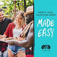 Toadfish Coastal Kitchen Collection - Includes Crab Cracker, Shrimp Deveiner, and Oyster Knife Outfitters