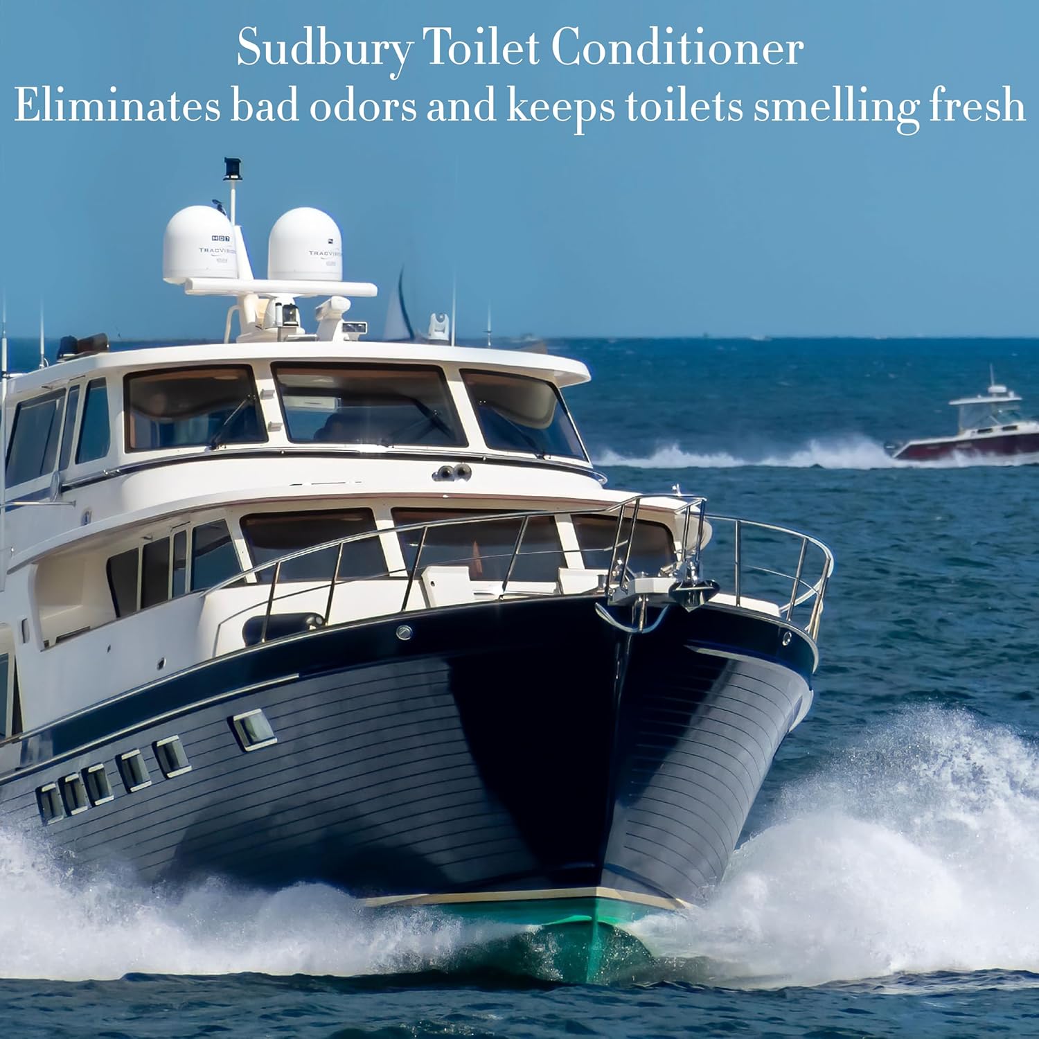 Sudbury Toilet Cleaner, Odor Eliminator for Marine Toilets, Essential Boat Accessories and Boat Cleaning Supplies, 32 oz.