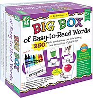 Key Education Big Box of Easy-to-Read Sight Words Puzzle, 250 Photo and Vocabulary Pieces, Preschool Learning Activities and Educational Games for Kids Ages 4+