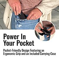 MACE Ergo Stun Gun - Rechargeable with LED Flashlight