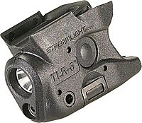 Streamlight 69273 TLR-6 100-Lumen Tactical Weapon Light with Integrated Red Aiming Laser Designed Exclusively and Solely for M&P Shield and M&P Shield Plus, 9mm/.40 Only, Black