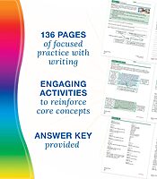 Spectrum 5th Grade Writing Workbooks, Ages 10 to 11, Grade 5 Writing, Informative, Persuasive, News Report, Article, and Story Writing Prompts, Writing Practice for Kids - 136 Pages